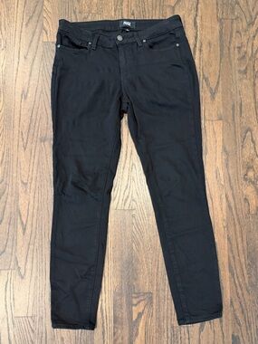 PAIGE Women's Black Skinny Jeans — Slim Stretch Fit